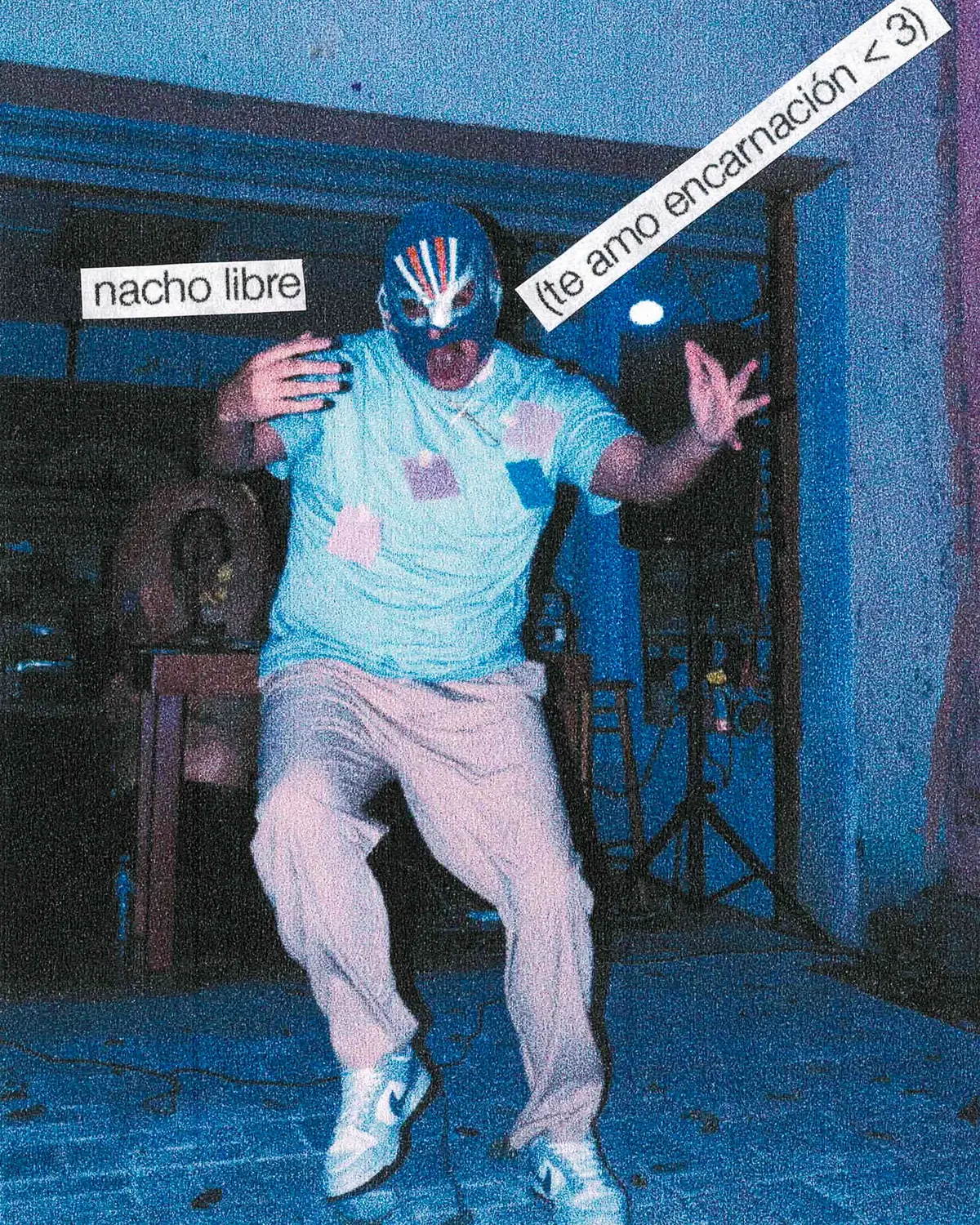 lámina del carrusel: nacho libre