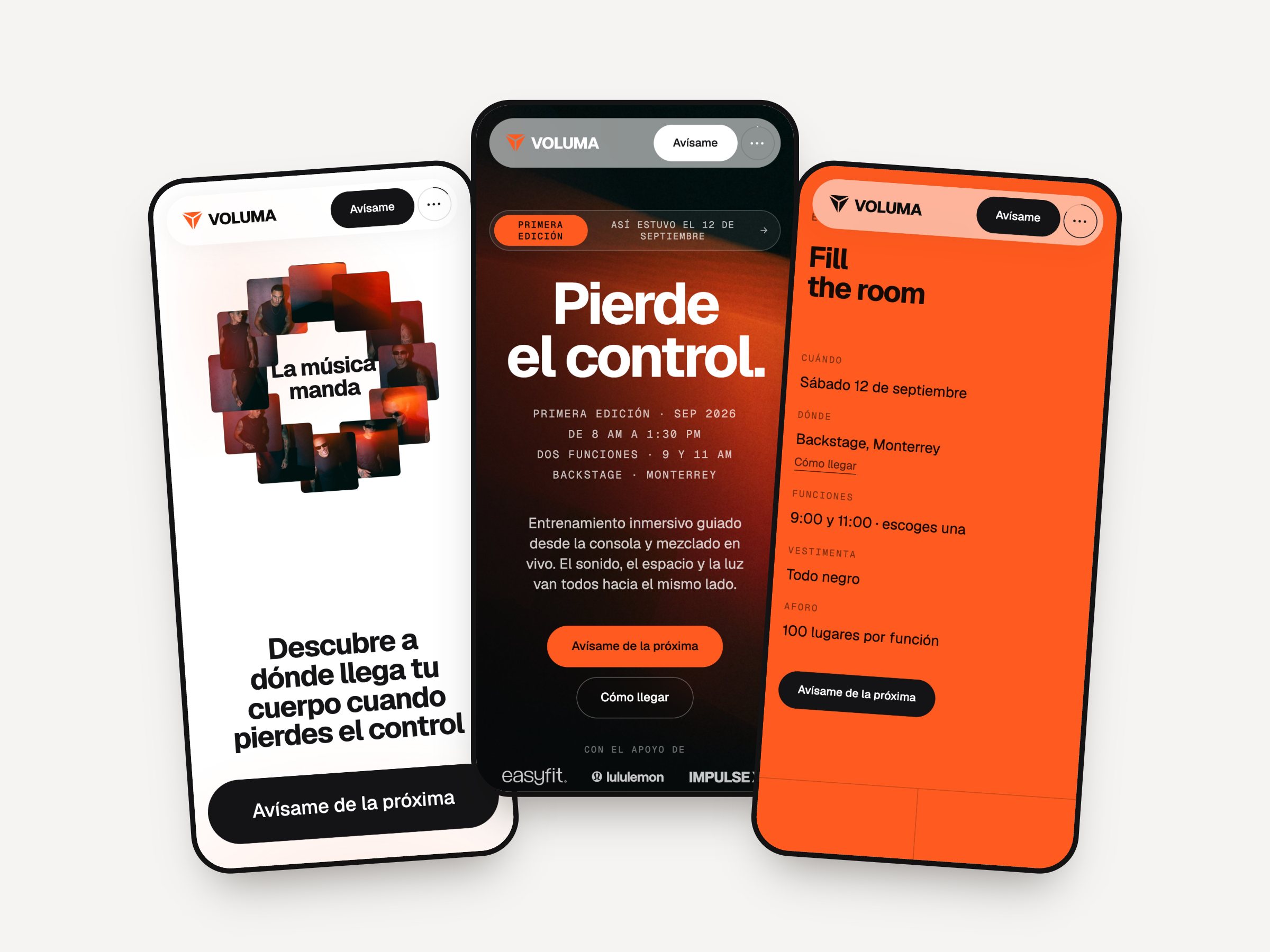 voluma.mx en celular
