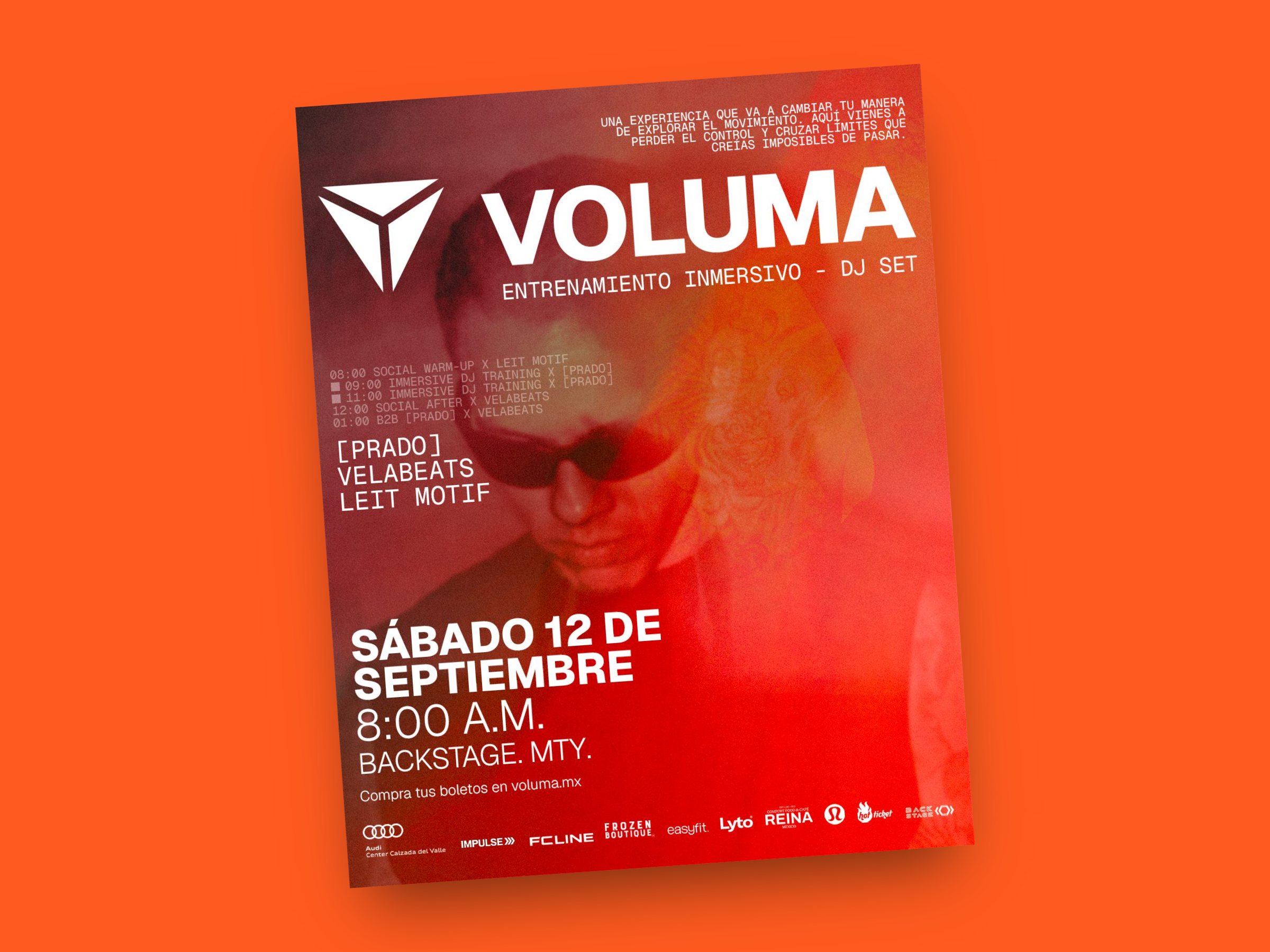 el flyer de la primera edición
